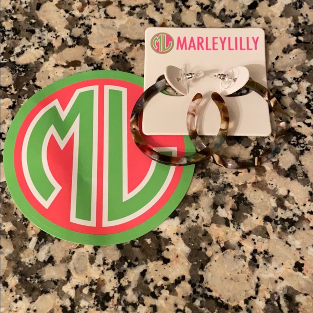 Marley Lilly hoop earrings